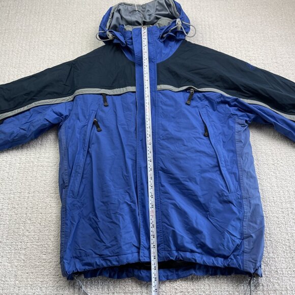 VINTAGE Nike ACG Jacket Mens S Blue Parka Storm Fit Ski Snowboarding Layer 3 90s - Picture 11 of 16
